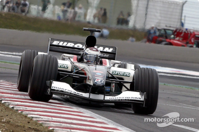 2003 - проміжний поул Йоса Ферстаппена і Minardi