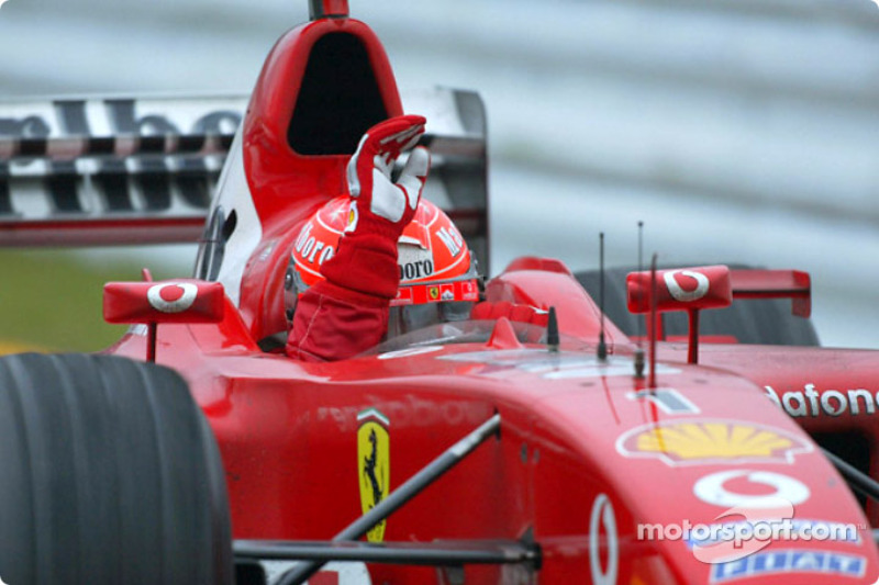 World champion Michael Schumacher