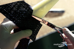 Composites - Découpe de la fibre de carbone