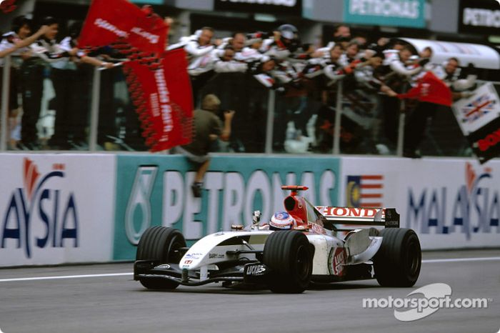 Año 2004 - Malasia - BAR Honda- primer podio