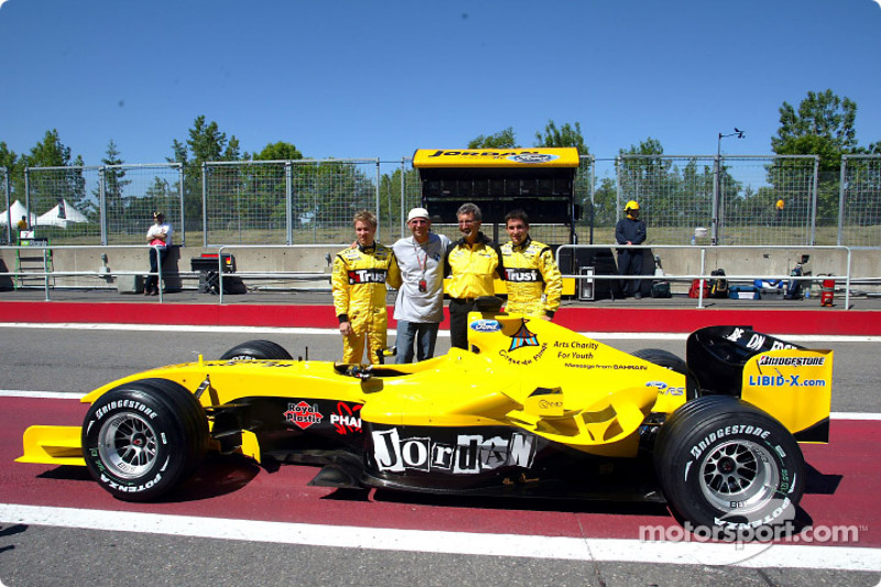 2004. Jordan EJ14 Ford Cosworth