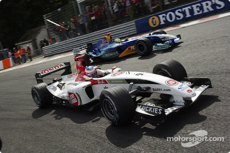 Jenson Button y Felipe Massa