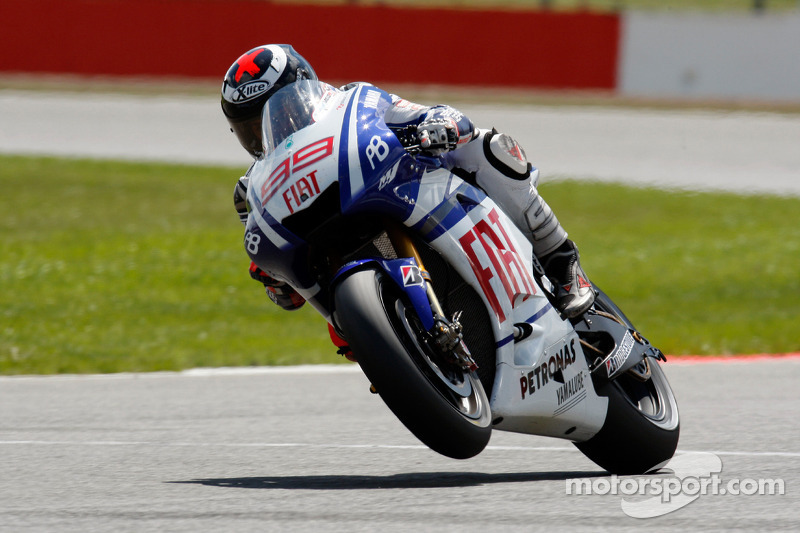 2010 - Silverstone: Jorge Lorenzo, Yamaha YZR-M1
