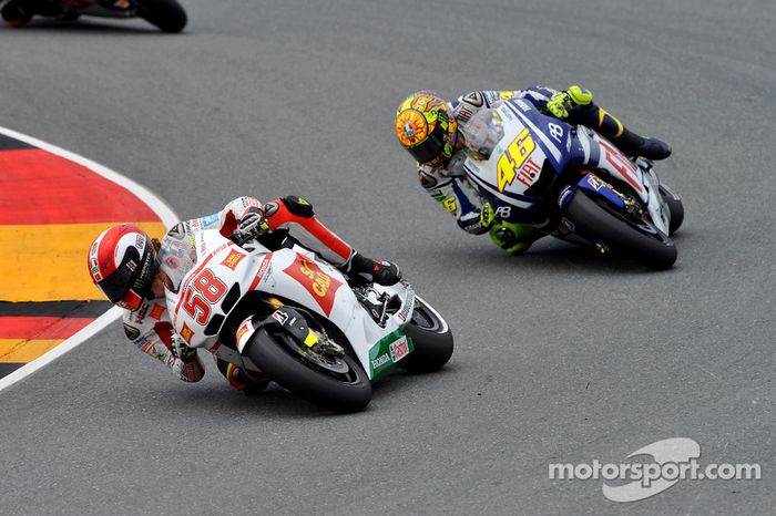 Marco Simoncelli, San Carlo Honda Gresini, Valentino Rossi, Fiat Yamaha Team