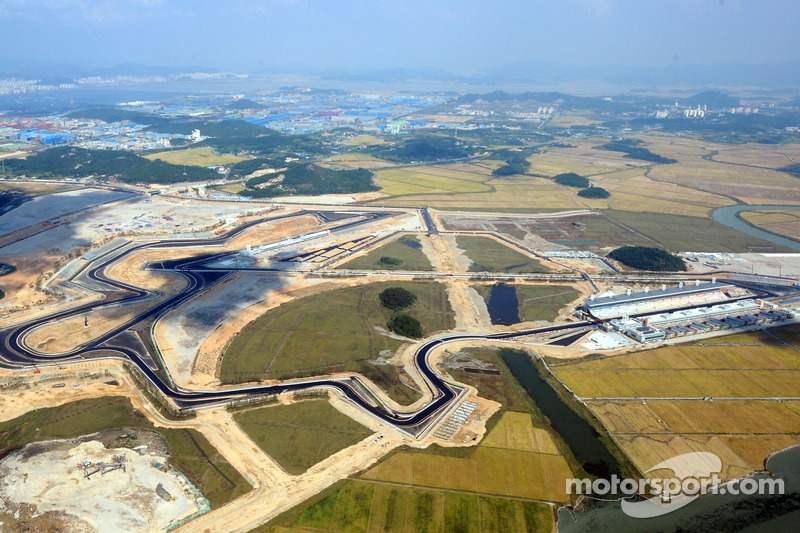 Havadan görünüm, Korea International Circuit