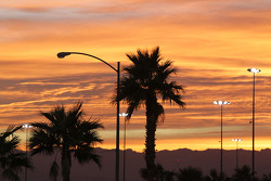 Un beau coucher de soleil à Las Vegas
