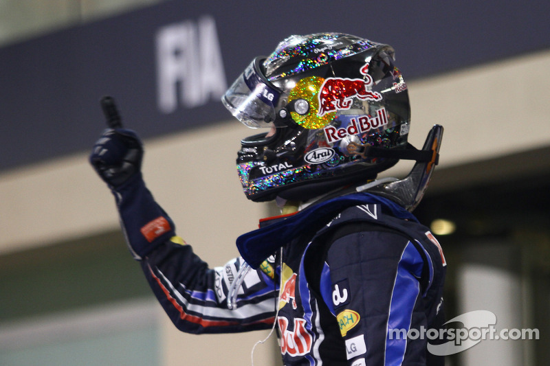 Race winnaar en 2010 wereldkampioen F1 Sebastian Vettel, Red Bull Racing