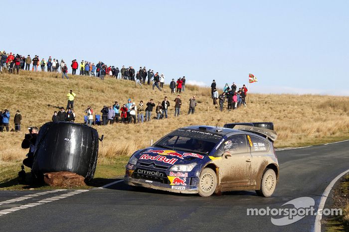 Auto Citroën C4 WRC de Kimi Raikkonen y Kaj Lindstrom Citroën Junior Team