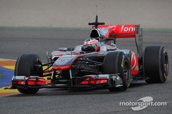 Gary Paffett, Test Driver, McLaren Mercedes in last years car