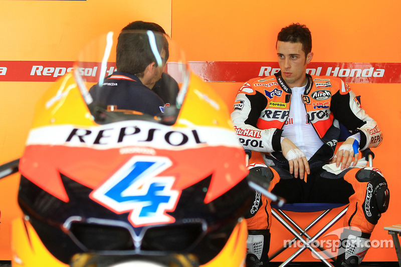 Andrea Dovizioso of Repsol Honda Team