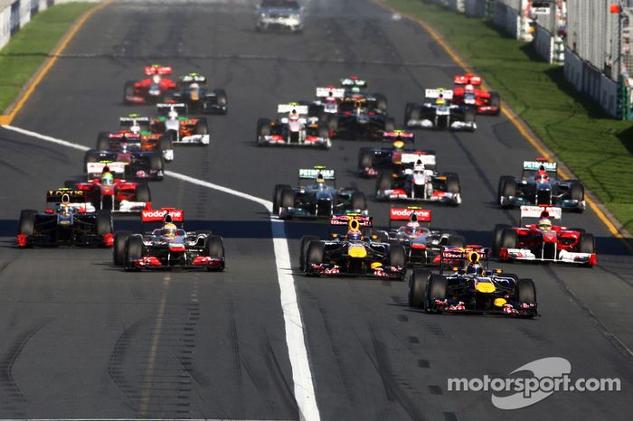 Inicio de la carrera