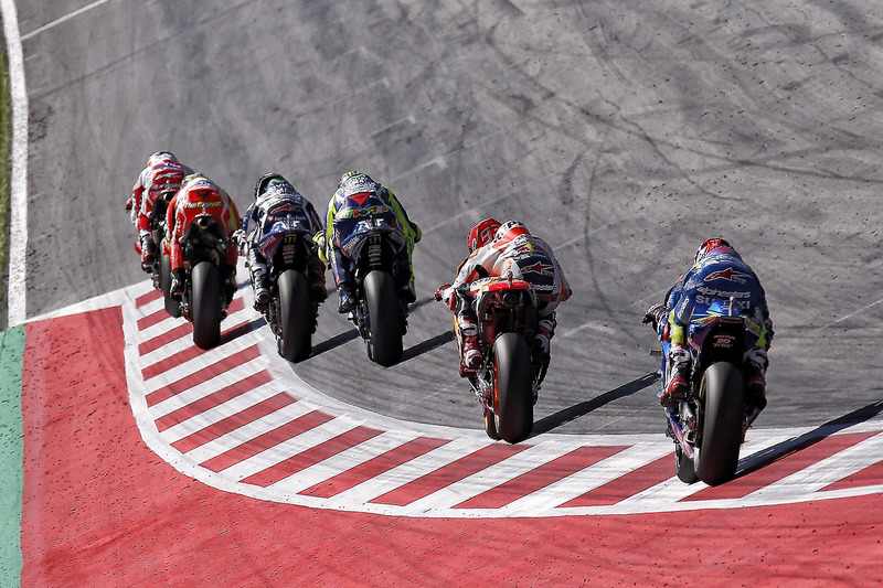 Marc Márquez, Repsol Honda Team, Valentino Rossi, Yamaha Factory Racing, Jorge Lorenzo, Yamaha Factory Racing, Andrea Iannone, Ducati Team, Andrea Dovizioso, Ducati Team