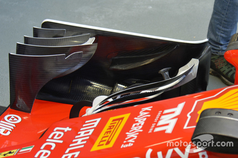 Ferrari SF16-H detail voorvleugel