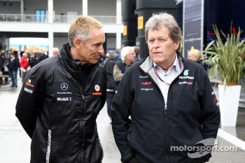 Martin Whitmarsh, McLaren, Chief Executive Officer, Norbert Haug, Mercedes, Motorsport chief