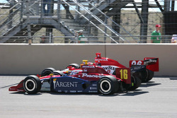 Danica Patrick and Dan Wheldon
