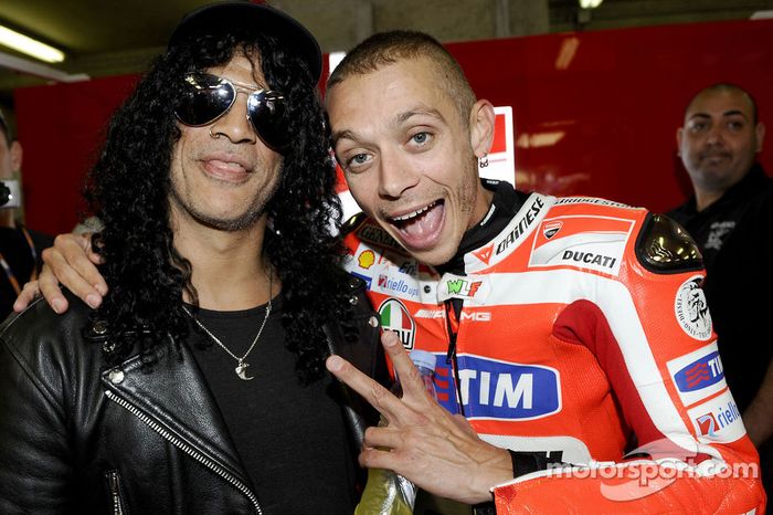 Valentino Rossi y Slash