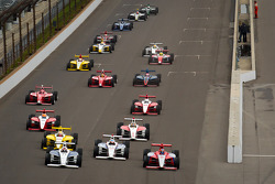 Старт: Джозеф Ньюгарден та Брайан Клаусон, Sam Schmidt Motorsports та Стефан Вілсон, Andretti Motor
