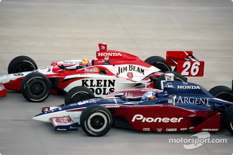 Dan Wheldon and Buddy Rice