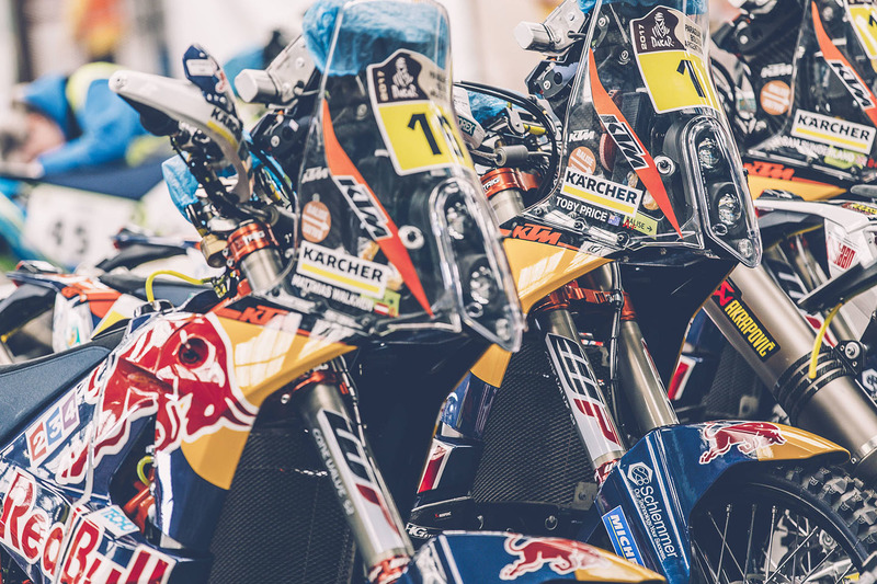 Red Bull KTM Factory Racing listo para el largo viaje a Buenos Aires