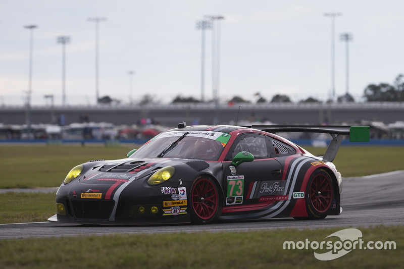 #73 Park Place Motorsports Porsche GT3 R: Patrick Lindsey, Jörg Bergmeister, Matthew McMurry