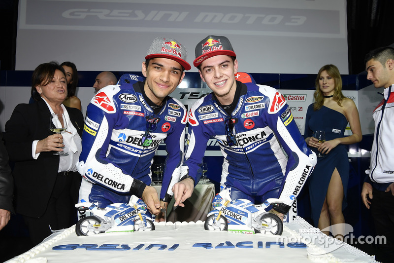 Jorge Martín, Gresini Racing Team y Fabio Di Giannantonio, Gresini Racing Team