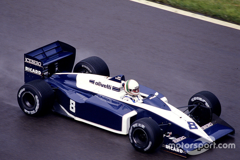 #8: Andrea de Cesaris, Brabham BT56, BMW