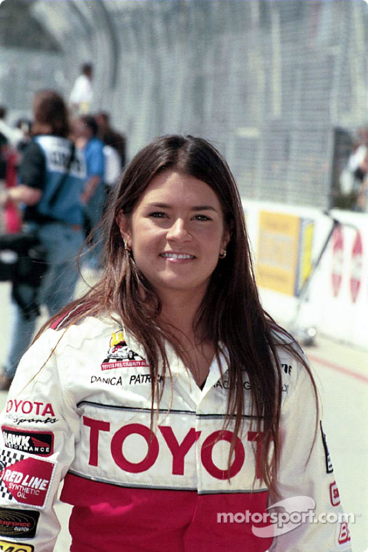 Danica Patrick durante Celebrity Race em 2002