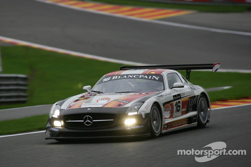 KRK Racing Team Holland Mercedes SLS AMG: Raf Vanthoor, Marius Ritkes, Bernhard van Oranje, Dennis R