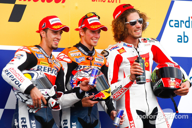 2011: Das 1. MotoGP-Podium