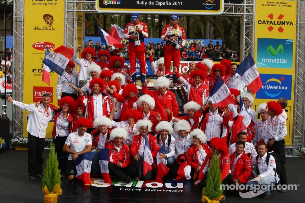 Sébastien Loeb and Daniel Elena, Citroën DS3 WRC, Citroën Total World Rally Team