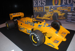Ayrton Senna Lotus F1 on the Senna Tribute stand