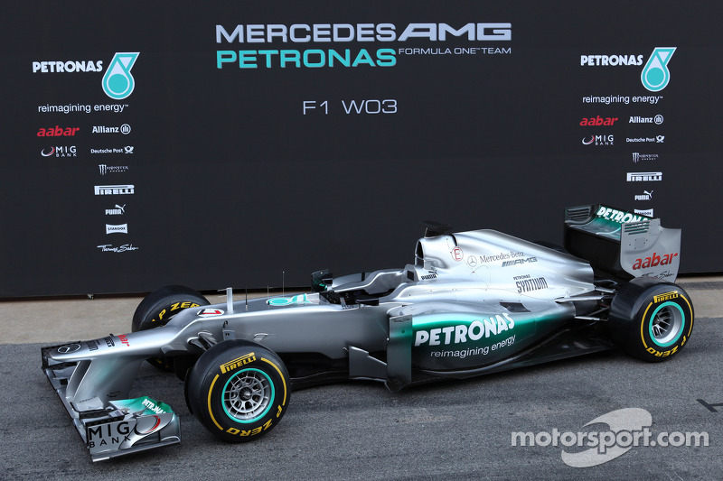 2012: Mercedes W03