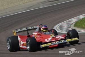 Jacques Villeneuve drives his father's 312 T4