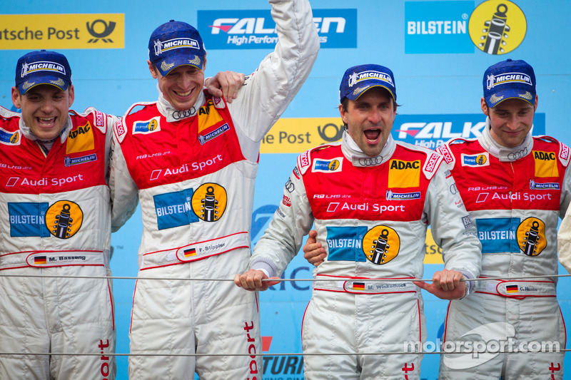 2012: Marc Basseng, Christopher Haase, Frank Stippler, Markus Winkelhock