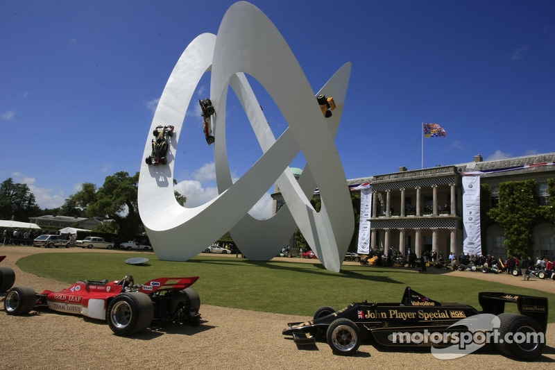 The Goodwood display