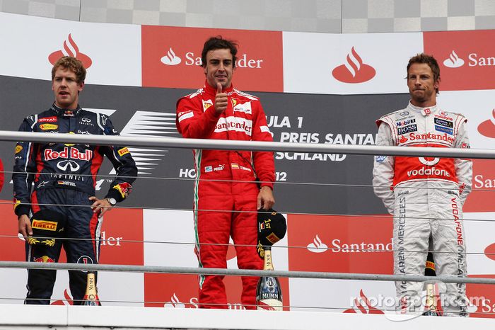 81- Fernando Alonso, 1º en el GP de Alemania 2012 con Ferrari