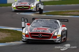 #38 All-Inkl.com Münnich Motorsport Mercedes-Benz SLS AMG GT3: Marc Basseng, Markus Winkelhock