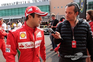 Felipe Massa, Ferrari on the grid