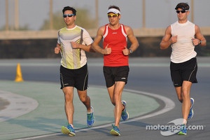 Jenson Button, McLaren Mercedes runs the track