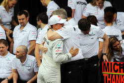 Міхаель Шумахер, Mercedes AMG F1 і Росс Браун, директор Mercedes AMG F1 Team