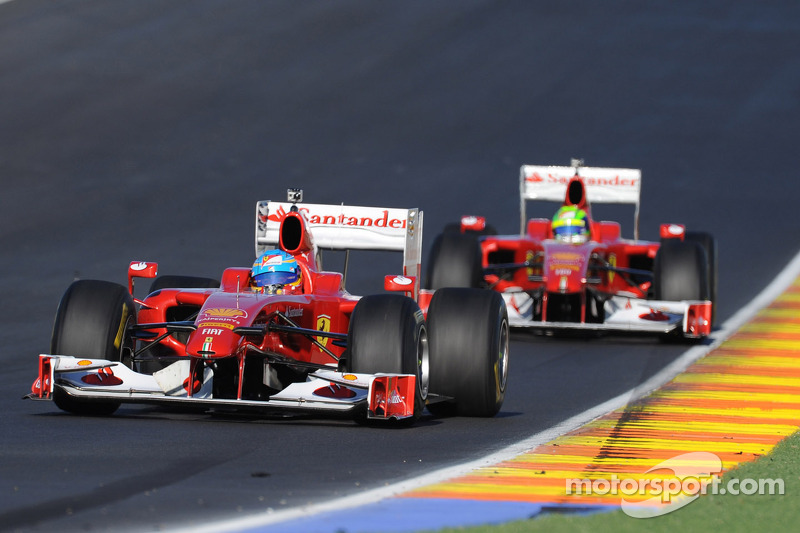 Felipe Massa and Fernando Alonso, Scuderia Ferrari