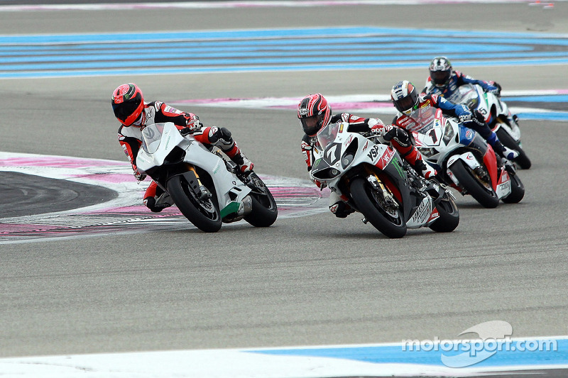 Michael Schumacher, Randy Mamola, Keith Flint and John McGuinness