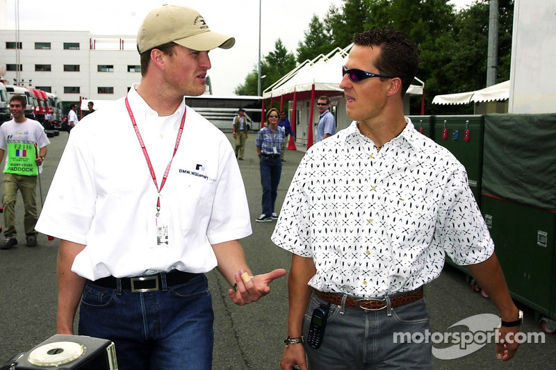 Ralf Schumacher et Michael Schumacher