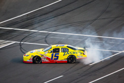 Race winner John Wes Townley celebrates