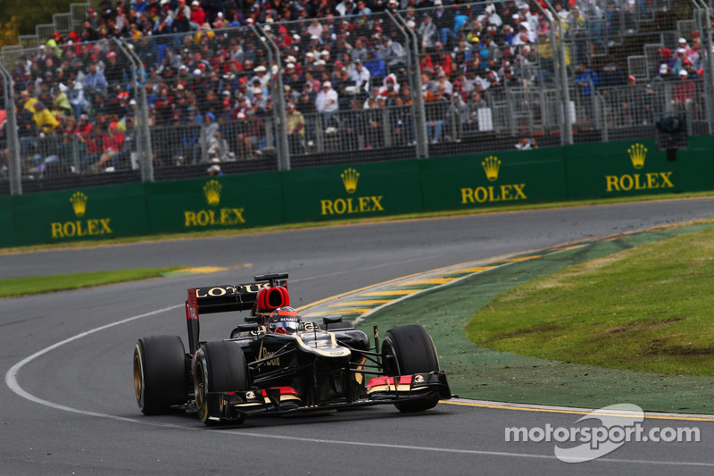 Race winner Kimi Raikkonen, Lotus F1 E21