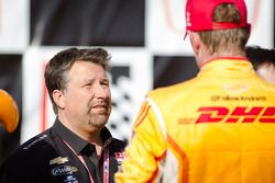 Michael Andretti com vencedor Ryan Hunter-Reay, Andretti AutoSport
