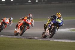 Valentino Rossi, Yamaha Factory Racing y Marc Márquez, Repsol Honda Team