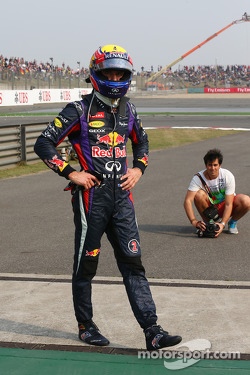 Mark Webber, Red Bull Racing retired from the race