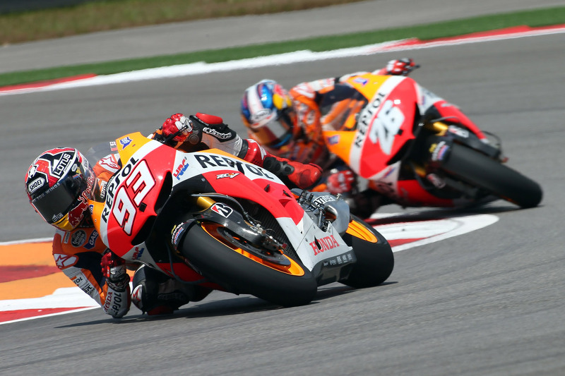 Marc Marquez and Dani Pedrosa, Repsol Honda Team