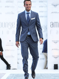 Giedo van der Garde, Caterham F1 Team en el Amber Lounge Fashion Show